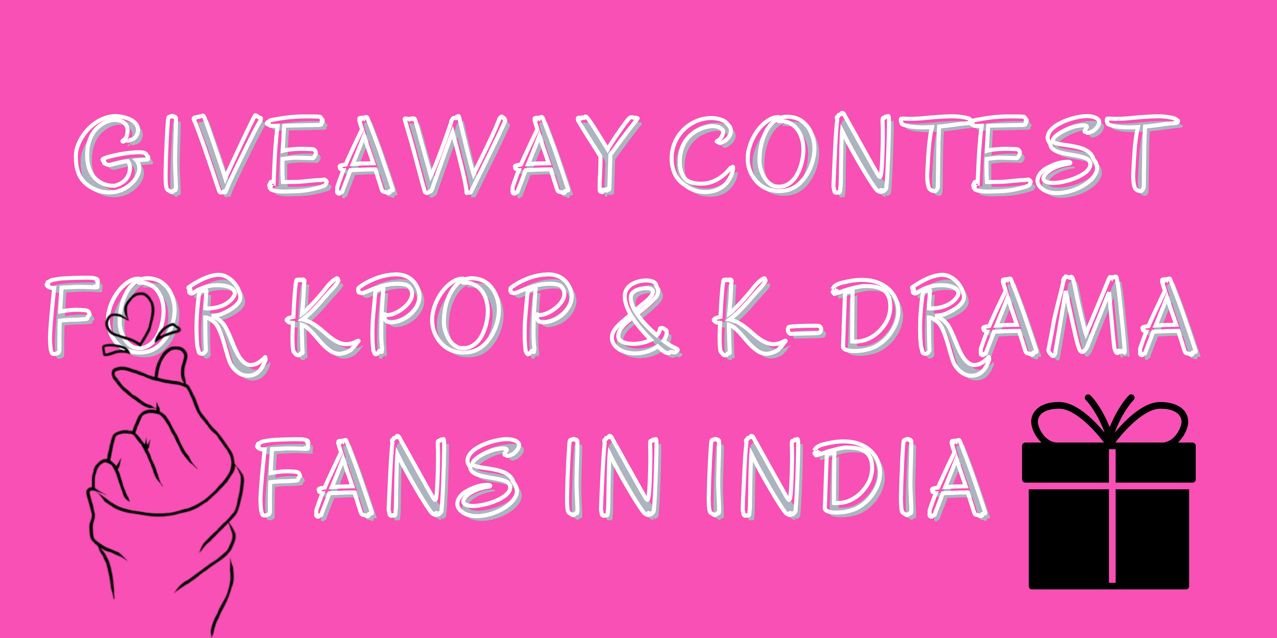 giveaway for kdrama and kpop fans