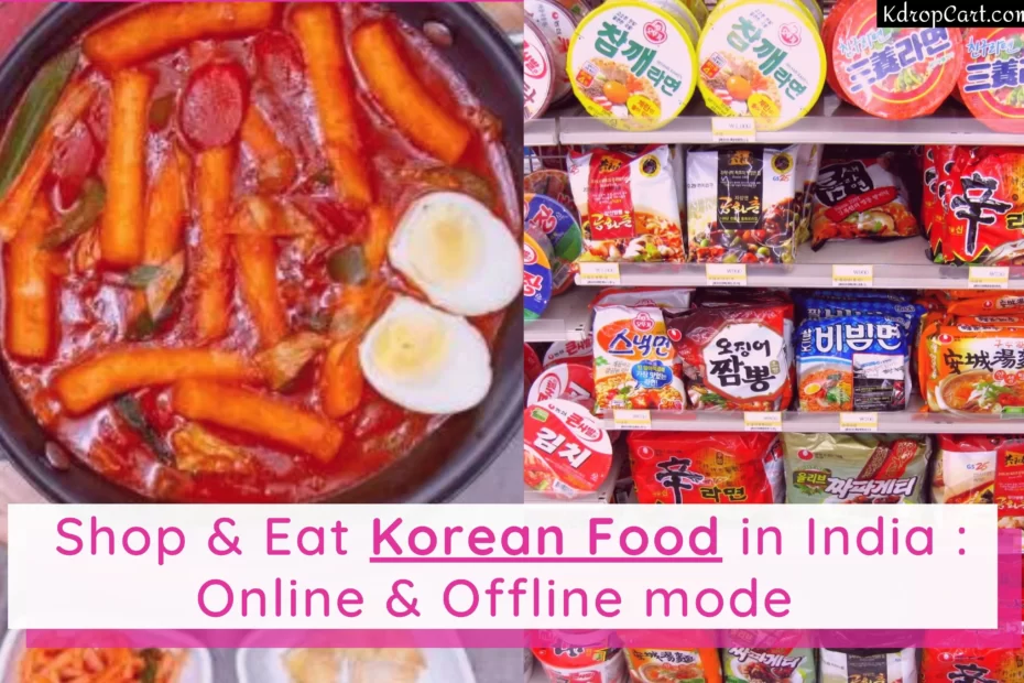 Korean food india